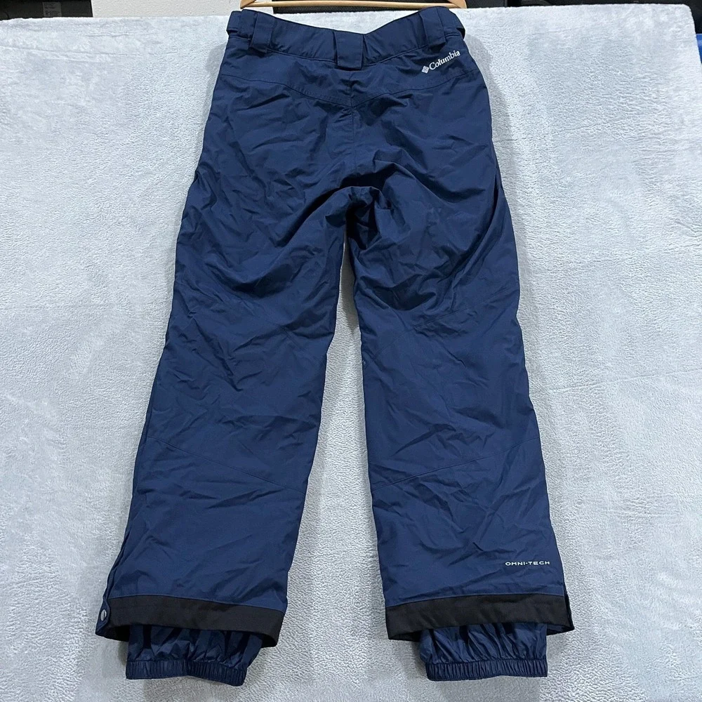 Columbia Ski Pants Men XL Regular Omni-Tech Blue Waterproof Breathable Snowboard - Picture 2 of 9